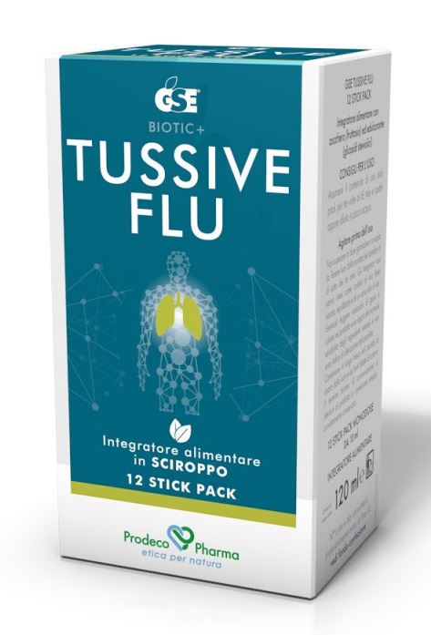 GSE TUSSIVE FLU 12 STICKPACK - goldeneffe.it