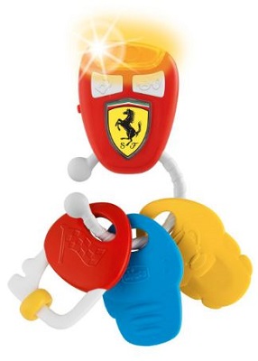 CHICCO GIOCO CHIAVI ELETTRONICHE FERRARI - goldeneffe.it