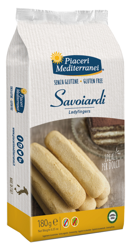 PIACERI MEDITERRANEI SAVOIARDI 180 G - goldeneffe.it