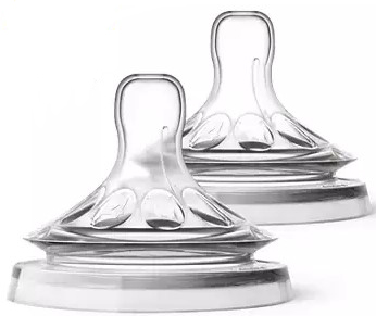 AVENT 2 TETTARELLE NATURAL FLUSSO ABBONDANTE 4 FORI - goldeneffe.it