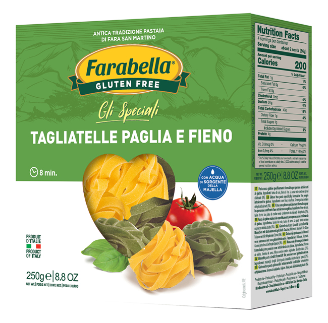 FARABELLA TAGLIATELLE PAGLIA FIENO 250 G - goldeneffe.it