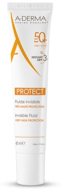 ADERMA A-D PROTECT FLUIDO INVISIBILE 50+ 40 ML - goldeneffe.it
