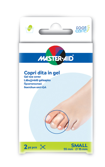 COPRI DITA MASTER-AID FOOTCARE IN GEL SMALL 2 PEZZI C1 - goldeneffe.it