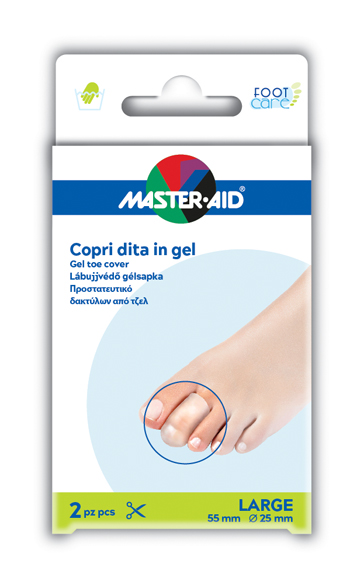 COPRI DITA MASTER-AID FOOTCARE IN GEL LARGE 2 PEZZI C2 - goldeneffe.it