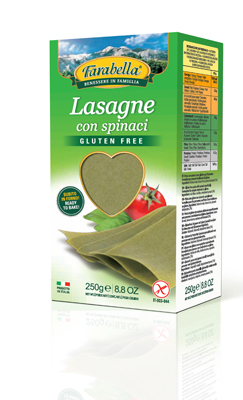 FARABELLA I REGIONALI LASAGNE CON SPINACI 250 G - goldeneffe.it