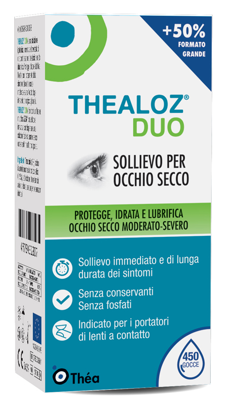THEALOZ DUO SOLUZIONE OFTALMICA FLACONE 15 ML - goldeneffe.it