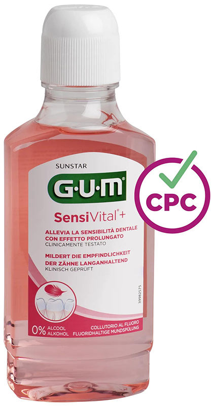 GUM SENSIVITAL + COLLUTORIO 300 ML - goldeneffe.it