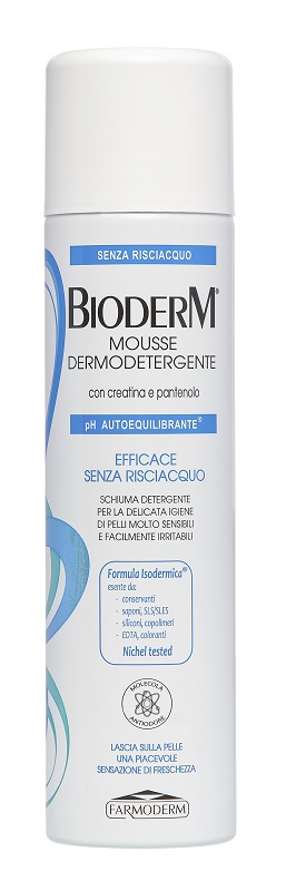BIODERM MOUSSE DERMODETERGENTE 400 ML - goldeneffe.it