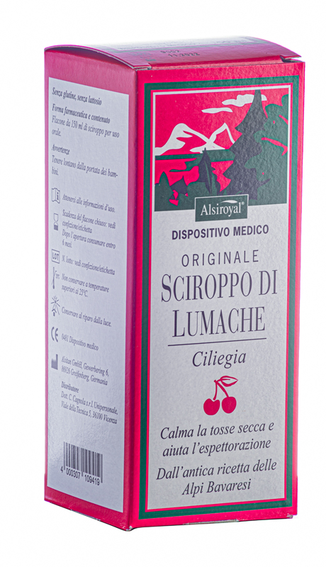 SCIROPPO DI LUMACHE CILIEGIA DM 150 ML - goldeneffe.it