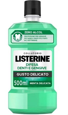 LISTERINE DENTI & GENGIVE DELICATO 500 ML - goldeneffe.it
