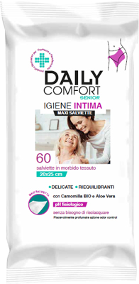 DAILY COMFORT SENIOR PANNI DETERGENTI IGIENE INTIMA 60 PEZZI - goldeneffe.it