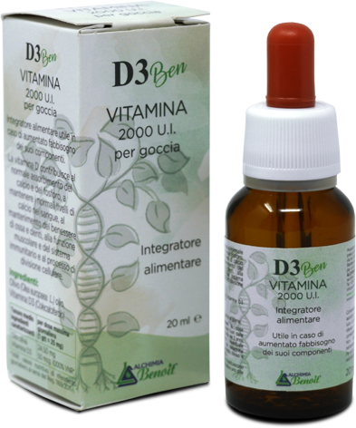 D3 BEN VITAMINA 20 ML - goldeneffe.it