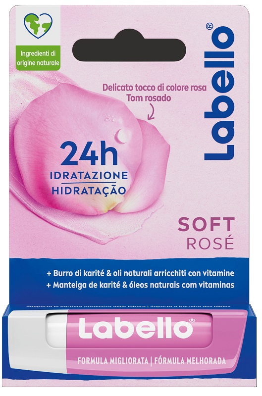 LABELLO SOFT ROSE 5,5 ML - goldeneffe.it