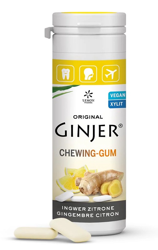 LEMON PHARMA GOMME GINJER E LIMONE 36 G - goldeneffe.it