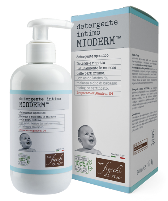 FIOCCHI DI RISO MIODERM DETERGENTE INTIMO 240 ML - goldeneffe.it