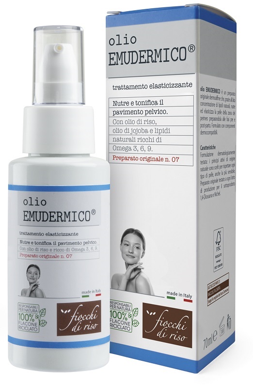 FIOCCHI DI RISO OLIO EMUDERMICO ELASTICIZZANTE 70 ML - goldeneffe.it