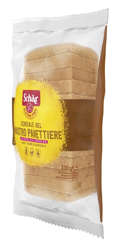 SCHAR CEREALE DEL MASTRO PANETTIERE PANE CON CEREALI SENZA LATTOSIO 330 G - goldeneffe.it