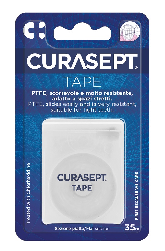 CURASEPT FLOSS PTFE TAPE CLOREXIDINA - goldeneffe.it