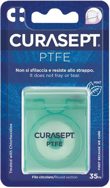 CURASEPT FLOSS PTFE TAPE CLOREXIDINA - goldeneffe.it