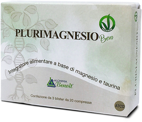 PLURIMAGNESIO BEN 60 COMPRESSE - goldeneffe.it