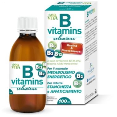 SANAVITA B VITAMINS SOLUZIONE 100 ML - goldeneffe.it