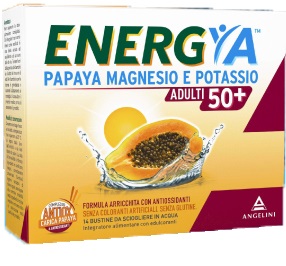ENERGYA PAPAYA MAGNESIO POTASSIO 50+ 14 BUSTINE - goldeneffe.it