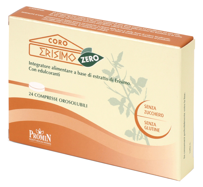 CORO ERISIMO ZERO 24 COMPRESSE OROSOLUBILI - goldeneffe.it