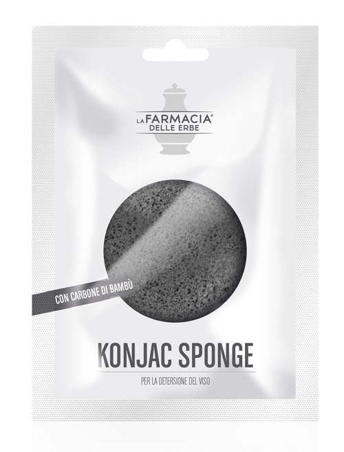 FDE KONJAC SPONGE CARBONE BAMBU' 1 PEZZO - goldeneffe.it