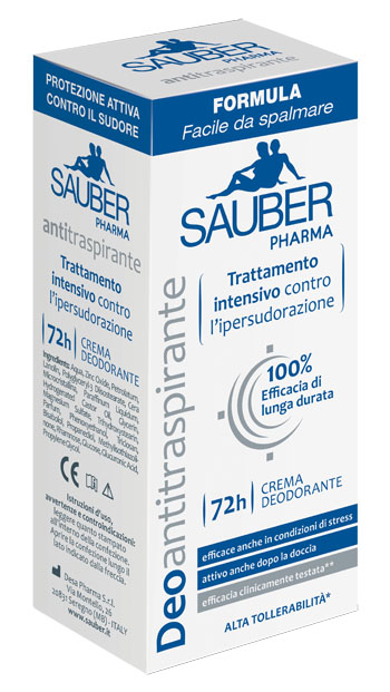 SAUBER DEOANTITRASPIRANTE 72H CREMA 30 ML - goldeneffe.it