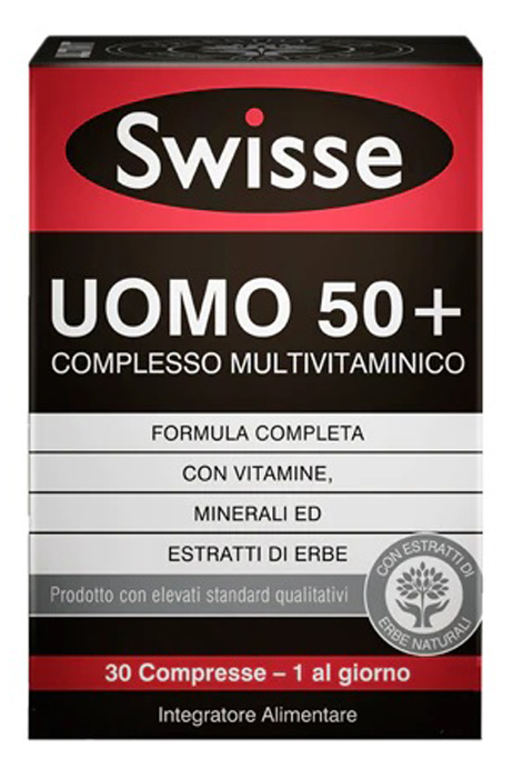 SWISSE MULTIVIT UOMO50+ 30 COMPRESSE - goldeneffe.it