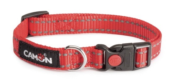 COLLARE LOWTENSION REFLEX ROSSO 15 MM X 26/40 CM - goldeneffe.it