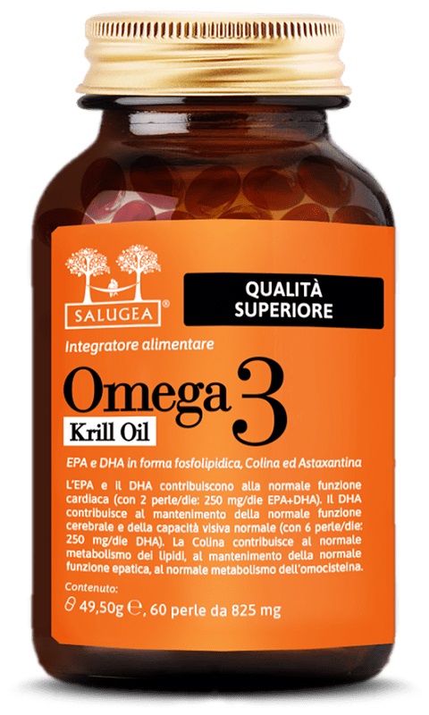 SALUGEA OMEGA 3 KRILL OIL 60 PERLE - goldeneffe.it