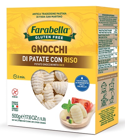 FARABELLA GNOCCHI PATATE RISO 500 G - goldeneffe.it
