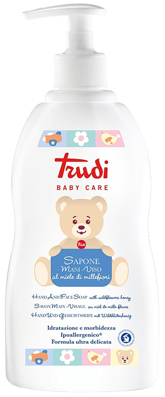TRUDI BABY CARE SAPONE MANI/VISO 500 ML - goldeneffe.it