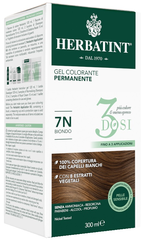 HERBATINT 3DOSI 7N 300 ML - goldeneffe.it