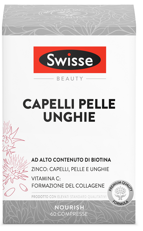 SWISSE CAPELLI PELLE UNGHIE 60 COMPRESSE - goldeneffe.it