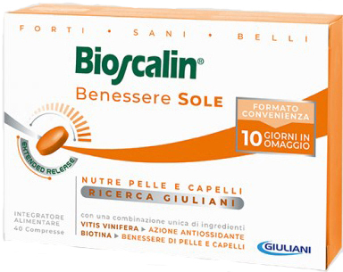 BIOSCALIN SOLE 30 + 10 COMPRESSE - goldeneffe.it
