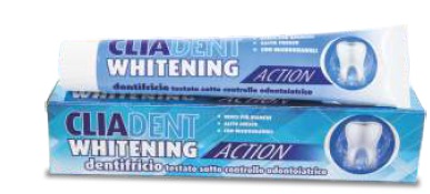 CLIADENT DENTIFRICIO WHITENING 75 ML - goldeneffe.it