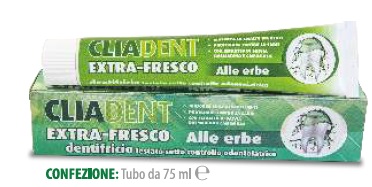 CLIADENT DENTIFRICIO ALITO FRESCO ALLE ERBE 75 ML - goldeneffe.it