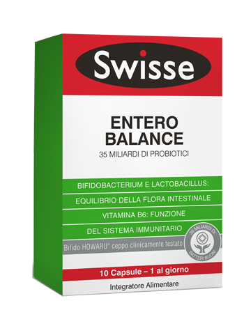 SWISSE ENTERO BALANCE 10 CAPSULE - goldeneffe.it