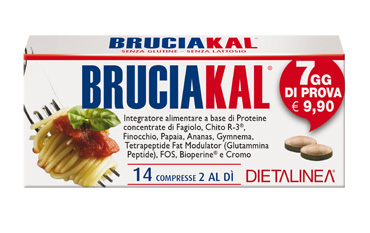 BRUCIAKAL 7 DAYS 14 COMPRESSE DIETALINEA - goldeneffe.it