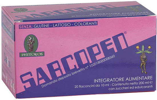 SARCOPEN 20 FLACONCINI 200 ML - goldeneffe.it