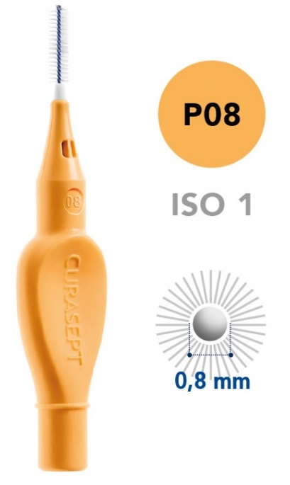 CURASEPT PROXI P08 ARANCIO CHIARO/TANGERINO 5 PEZZI - goldeneffe.it