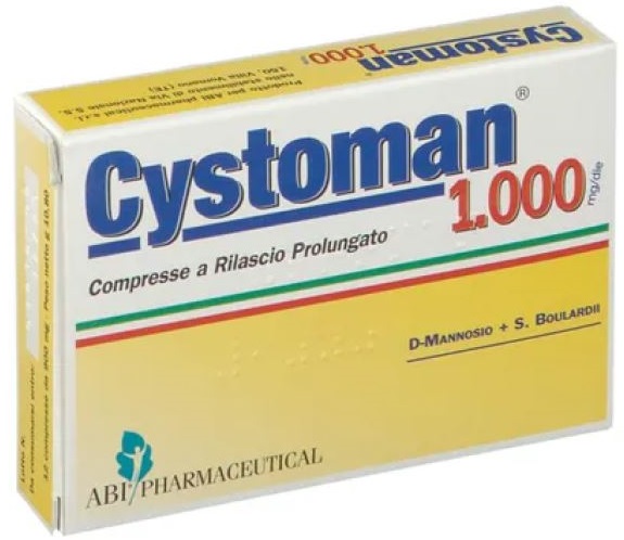 CYSTOMAN 1000 12 COMPRESSE - goldeneffe.it