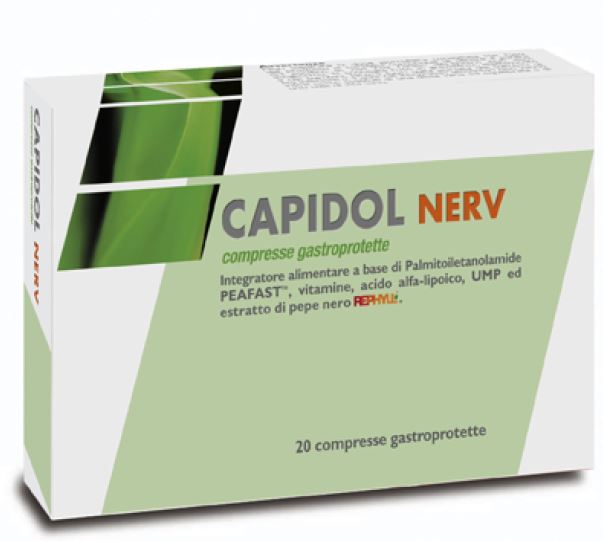 CAPIDOL NERV 20 COMPRESSE GASTROPROTETTE - goldeneffe.it