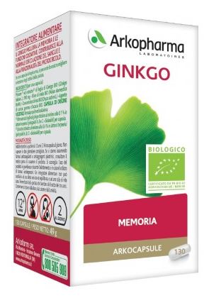 ARKO CAPSULE GINKGO BIO 45 CAPSULE - goldeneffe.it