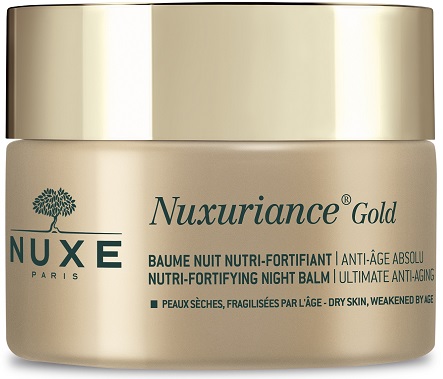 NUXE NUXURIANCE GOLD BALSAMO NOTTE NUTRIENTE FORTIFICANTE 50 ML - goldeneffe.it