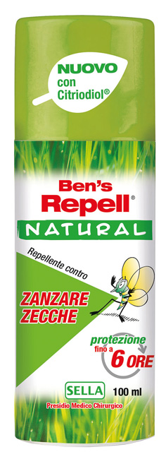 BENS REPELL NATURAL 100 ML - goldeneffe.it