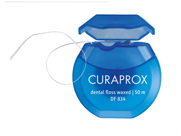 CURAPROX DF 834 DENTAL FLOSS WAXED 50 METRI - goldeneffe.it