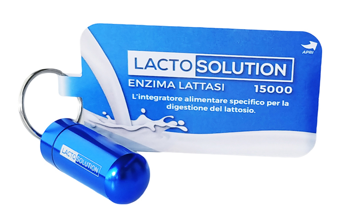 LACTOSOLUTION 15000 15 COMPRESSE CON PORTAPILLOLE - goldeneffe.it